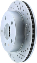 Load image into Gallery viewer, StopTech 00-01 Dodge Ram 1500 4WD Sport Slotted &amp; Drilled Front Left Rotor