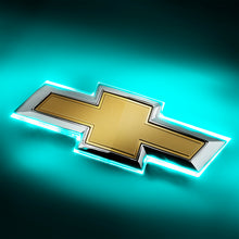 Load image into Gallery viewer, Oracle 16-19 Chevrolet Camaro Illuminated Bowtie - Aqua SEE WARRANTY