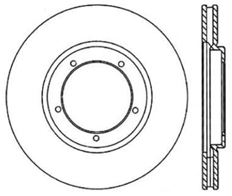 StopTech Slotted & Drilled Sport Brake Rotor