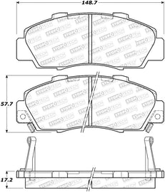 StopTech 91-05 Acura NSX Sport Performance Front Brake Pads