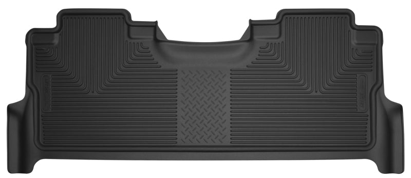 Husky Liners 21-23 Ford F-150 CC SC / 2017 F-250 SD CC X-Act Contour Rear Floor Liners - Black - GTR Auto
