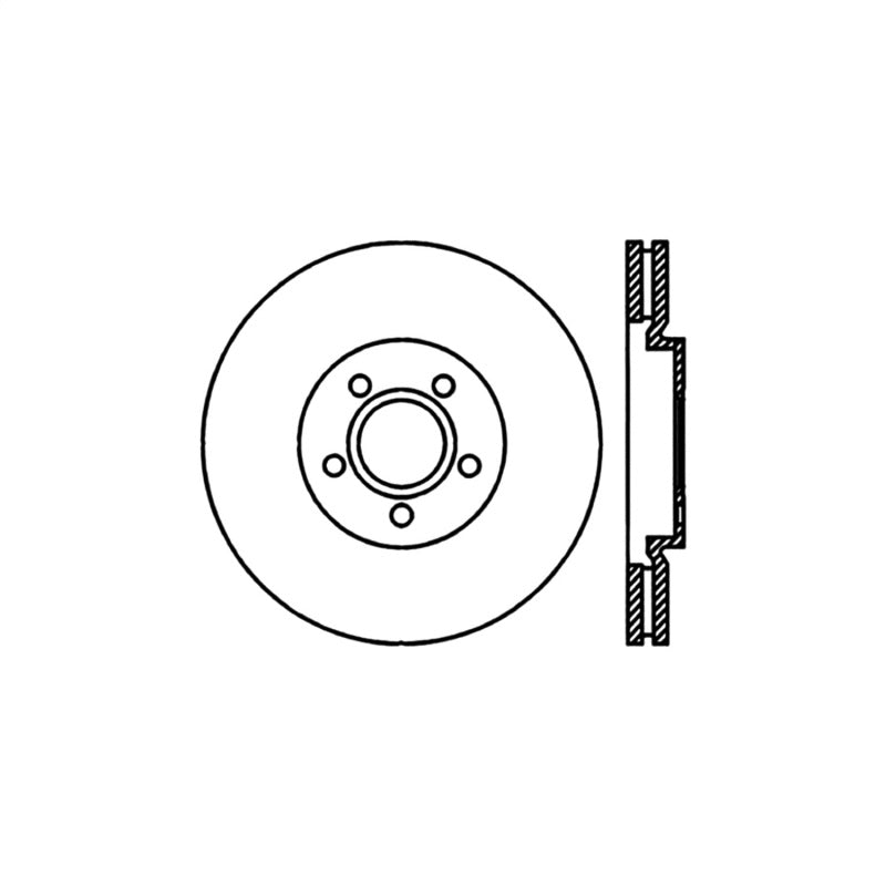 Stoptech 03-05 SRT-4 Front CRYO-STOP Rotor