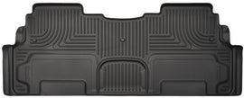 Husky Liners 09-14 Chevy Traverse/07-14 GMC Acadia Weatherbeater Black 2nd Seat Floor Liners - GTR Auto