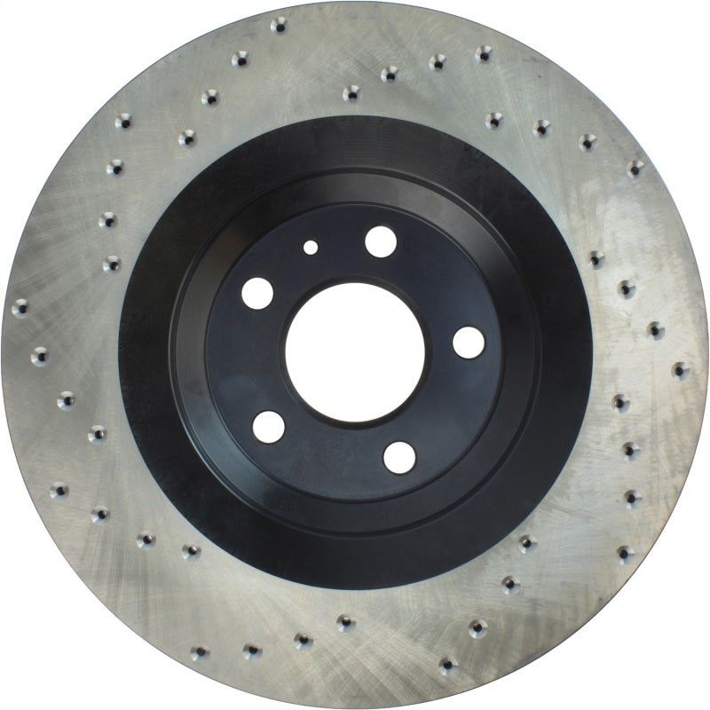 StopTech 07-10 Audi S6 Drilled Left Rear CRYO Rotor