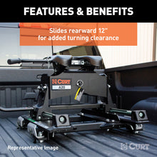 Load image into Gallery viewer, Curt A16 5th Wheel Hitch w/Roller and GM Puck System Adapter