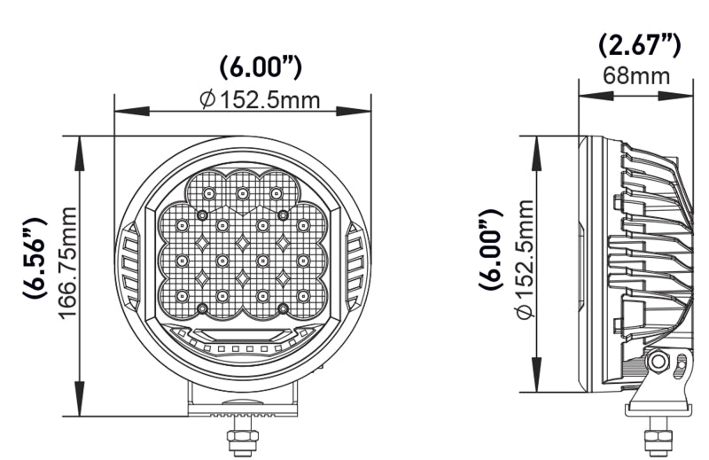 Hella 500 LED Driving Lamp Kit