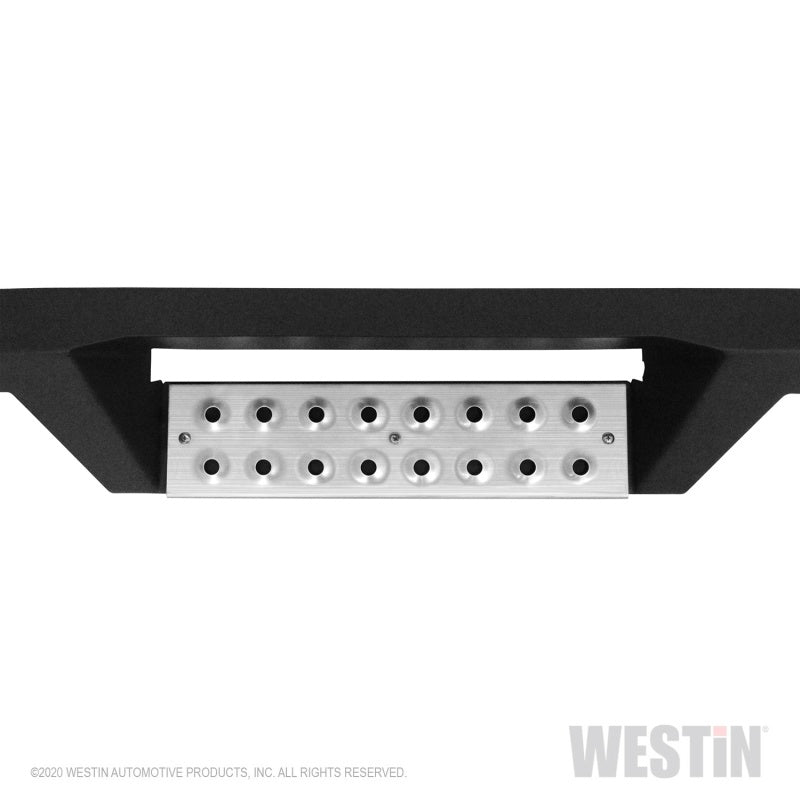 Westin 2020 Chevy Silverado 2500/3500 Crew Cab (6.5ft Bed) HDX W2W Nerf Step Bars - Textured Black