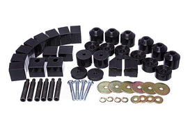 Energy Suspension 86-95 Suzuki Samurai Black 1in Lift Body Mount Set - GTR Auto
