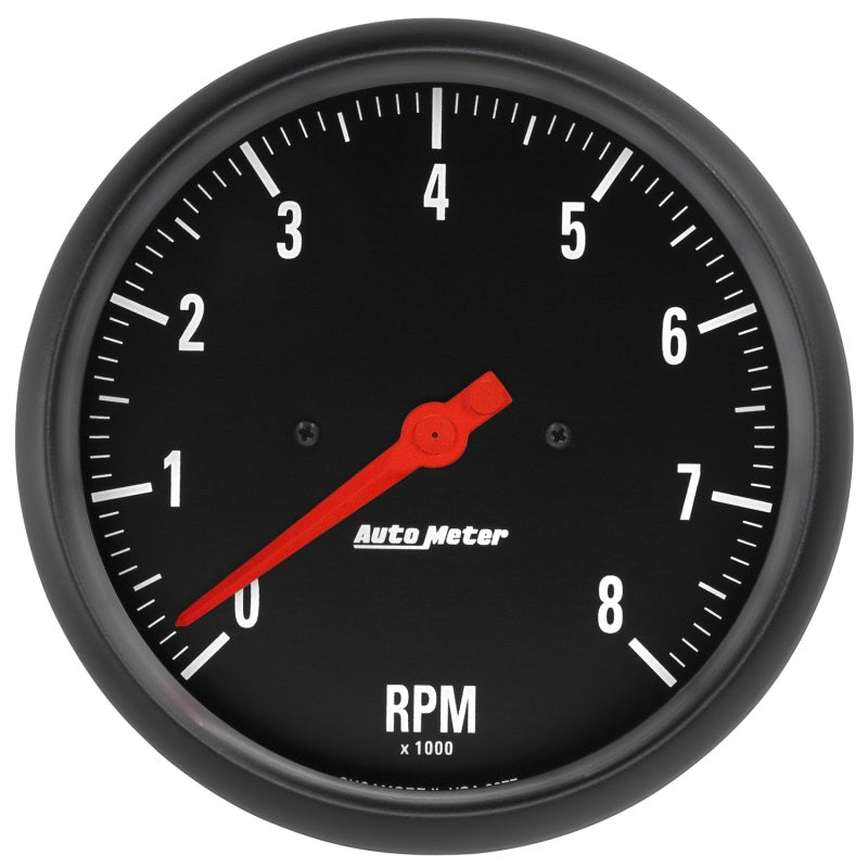 Autometer Z Series 5in. In-Dash 0-8K RPM Tachometer Gauge