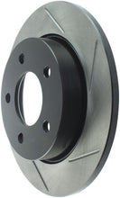 Load image into Gallery viewer, StopTech Power Slot 04-10 Mazda 3 Slotted Left Rear Rotor