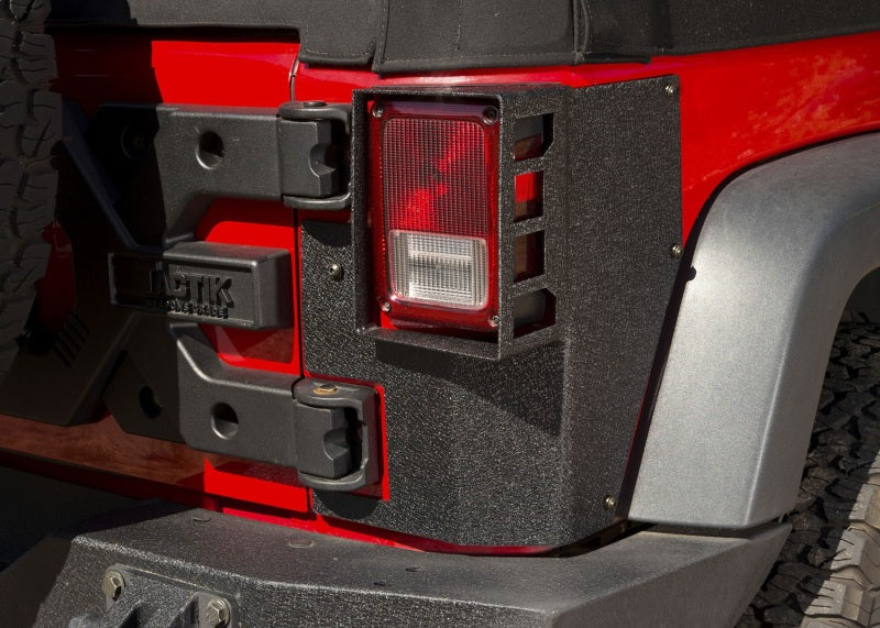 Rugged Ridge XHD Corner Guard Rear 07-18 Jeep Wrangler JK 2-Door