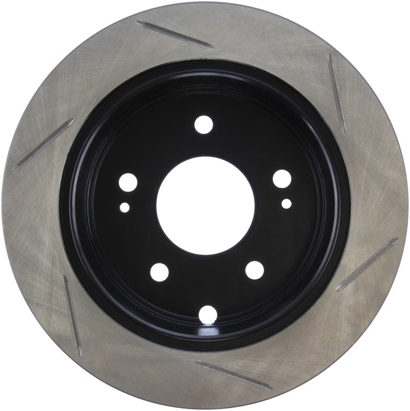 StopTech Power Slot 06-09 Mitsubishi Eclipse GS 4cyl / 04-07 Galant 2.4/3.8 Slotted Right Rear Roto