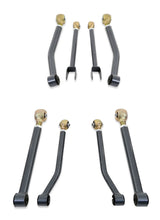 Load image into Gallery viewer, MaxTrac 07-18 Jeep Wrangler JK 2WD/4WD Complete Front &amp; Rear Adj. Control Arm Kit - 8 Pc