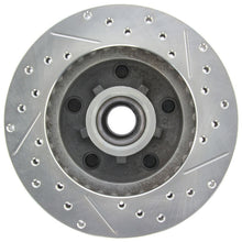 Load image into Gallery viewer, StopTech Select Sport 89-92 Chevrolet Camaro (exc 1LE Perf Pkg) Slotted &amp; Drilled Right Front Rotor