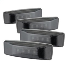 xTune Dodge Ram 94-02 Dually 2 Red LED+2 Amber LED Fender Lights 4pcs Smoke ACC-LED-DR94-FE-SM