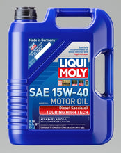 Load image into Gallery viewer, LIQUI MOLY 5L Touring High Tech Diesel Special Motor Oil SAE 15W40
