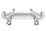 SOUL 2020+ Porsche 718 GT4 / Spyder / GTS 4.0L Valved Exhaust - Polished Slash Cut Tips - No VC