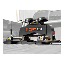 Load image into Gallery viewer, Curt Q25 5th Wheel Hitch w/Roller &amp; Rails