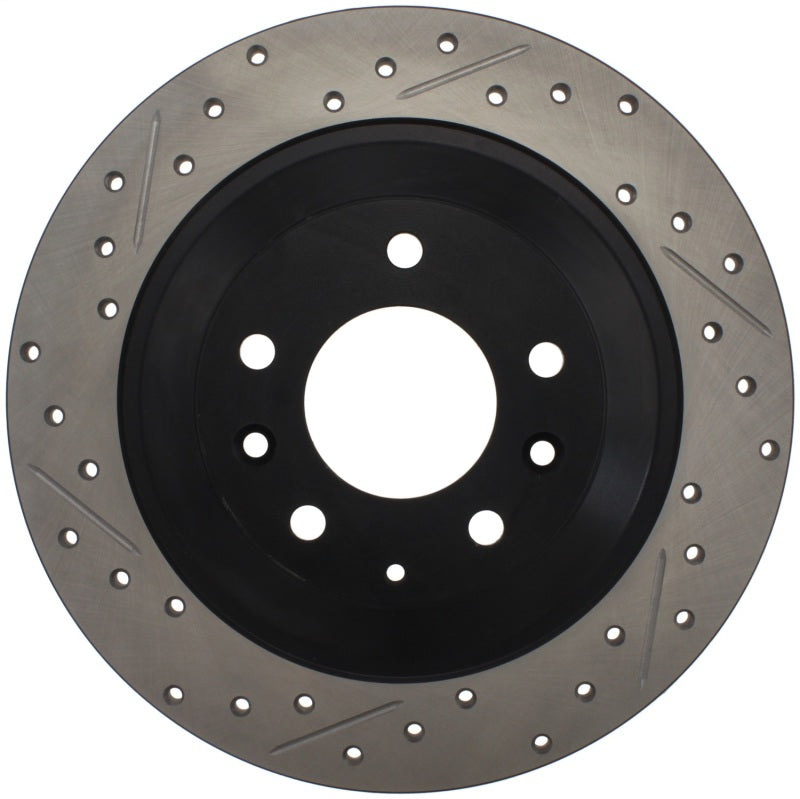 StopTech 06-07 Mazda Tribute 6 Slotted & Drilled Right Rear Rotor