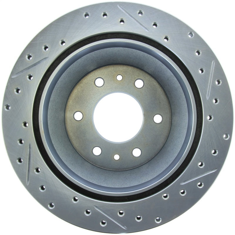 StopTech Select Sport 02-09 Chevrolet Trailblazer Slotted & Drilled Right Rear Brake Rotor