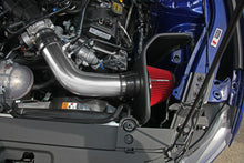 Load image into Gallery viewer, Spectre 15-16 Ford Mustang V6-3.7L F/I Air Intake Kit - Polished w/Red Filter