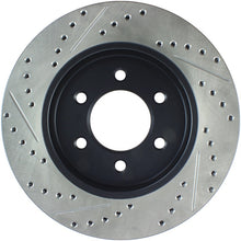 Load image into Gallery viewer, StopTech 04-09 Ford F150 / 06-08 Lincoln Mark LT Front Left Slotted &amp; Drilled Rotor