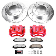Load image into Gallery viewer, Power Stop 05-10 Ford F-350 Super Duty Front Z36 Truck &amp; Tow Kit w/Cals