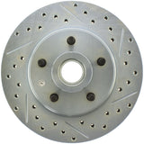 StopTech Select Sport 82-84 Lincoln Continental Sport Slotted & Drilled Left Front Brake Rotor