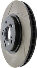 Load image into Gallery viewer, StopTech Power Slot 05-10 Acura RL Front Right Slotted Rotor
