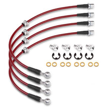 Load image into Gallery viewer, Power Stop 94-98 Ford Mustang Front SS Braided Brake Hose Kit