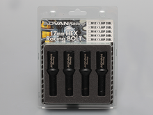 Load image into Gallery viewer, Advan Wheel Bolt 35mm Thread (Black) - 4 Pack