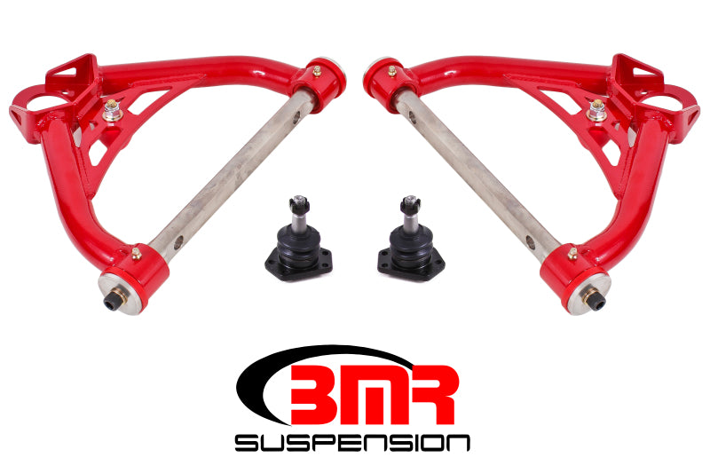 BMR 70-81 2nd Gen F-Body Non-Adj. Upper A-Arms (Polyurethane) - Red - GTR Auto