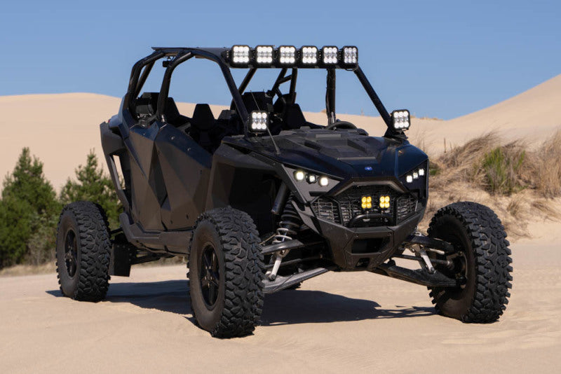 Diode Dynamics 20-Present Polaris RZR SS5 Pro CrossLink Roof - Yellow Combo Lightbar Kit