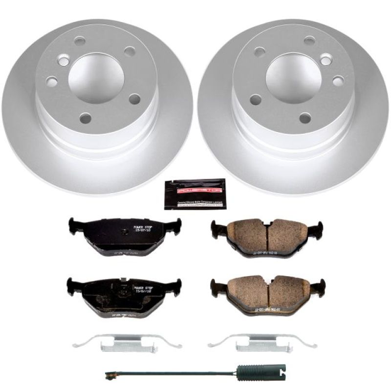 Power Stop 96-02 BMW Z3 Rear Z23 Evolution Sport Coated Brake Kit