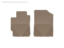 Load image into Gallery viewer, WeatherTech 03-13 Mazda 6 Hatch Front Rubber Mats - Tan