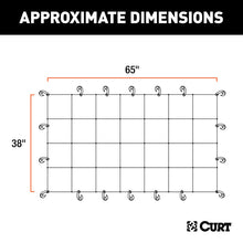 Load image into Gallery viewer, Curt 65in x 38in Extended Roof Rack Cargo Net