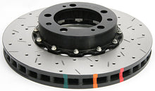 Load image into Gallery viewer, DBA 95-97 Porsche 911 Carrera Front T3 5000 Series Uni-Directional Slotted Rotor w/ Black Hat