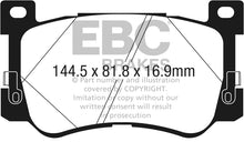 Load image into Gallery viewer, EBC 2017+ Genesis G90 5.0L Greenstuff Front Brake Pads