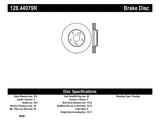 StopTech Drilled Sport Brake Rotor