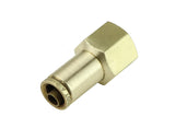 Ridetech Airline Fitting Straight 1/4in Female NPT to 3/8in Airline