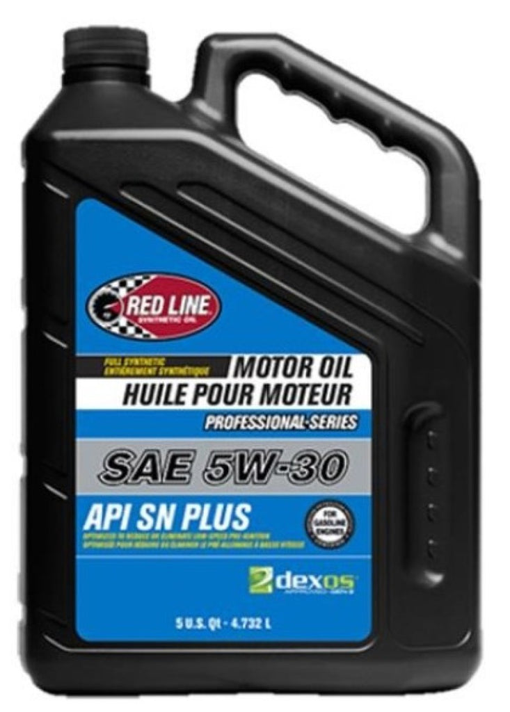 Red Line Pro-Series 5W30 DEX1G2 SN+ Motor Oil - 5 Quarts - Single