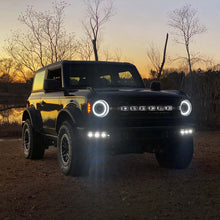 Load image into Gallery viewer, ORACLE Lighting 21-22 Ford Bronco Triple LED Fog Light Kit for Steel Bumper - White