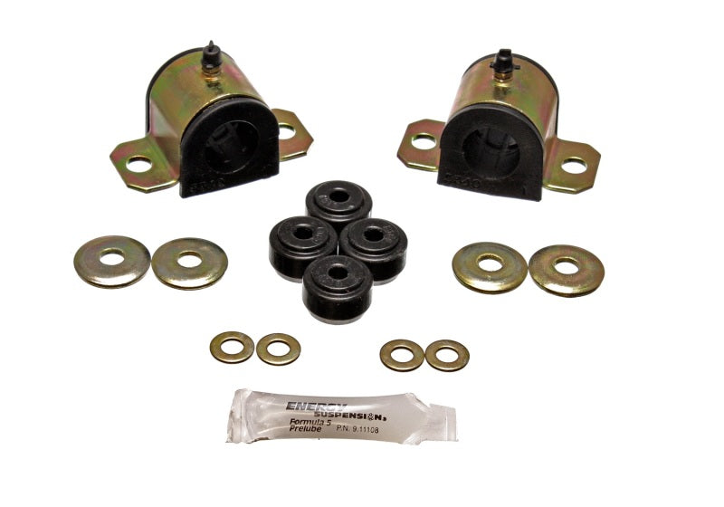 Energy Suspension 92-01 Honda Prelude Black 25mm Front Sway Bar Bushings (Sway Bar end link bushings - GTR Auto