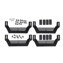 Load image into Gallery viewer, Rampage 1999-2019 Jeep Rock Rail Short Step Universal 4 Piece Set - Black