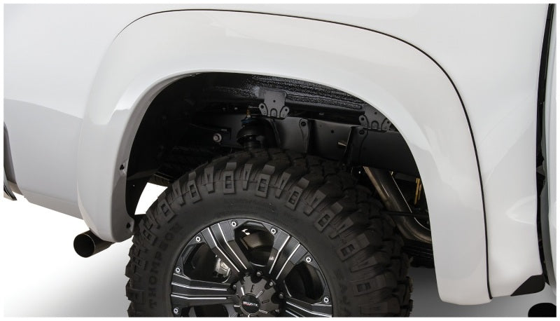 Bushwacker 07-13 Toyota Tundra Fleetside Extend-A-Fender Style Flares 2pc - Black