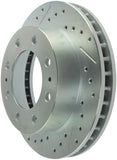 StopTech Select Sport 03-17 Chevrolet Express 2500 Sport Slotted & Drilled Right Front Brake Rotor