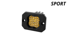 Load image into Gallery viewer, Diode Dynamics Stage Series C1 LED Pod Sport - Yellow Flood Flush ABL Each - GTR Auto