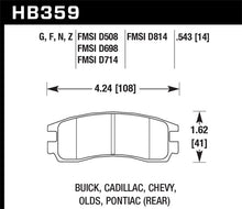 Load image into Gallery viewer, Hawk Performance Ceramic Street Brake Pads