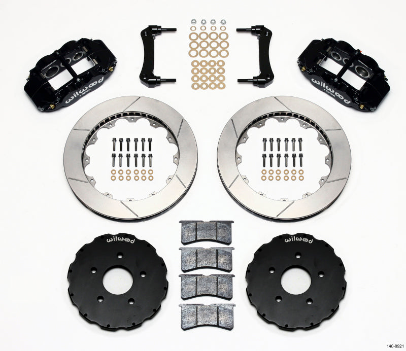 Wilwood Narrow Superlite 6R Front Hat Kit 13.06in 2005-up Corvette C6