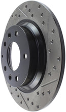Load image into Gallery viewer, StopTech Mazda Mazda6 Slotted &amp; Drilled Left Rear Rotor